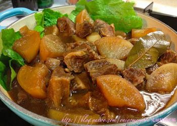 【中華美食】 蘿蔔炆牛腩