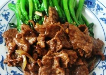 【中華美食】【小招粵味廚房 】菜遠炒牛肉