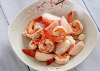 【中華美食】【小招粵味廚房】蜜桃蝦