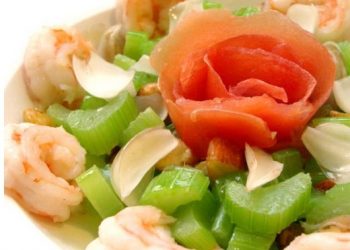 【中華美食】【小招粵味廚房】西芹百合鮮蝦球