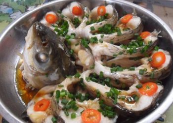 【中華美食】【小招粵味廚房】孔雀開屏魚