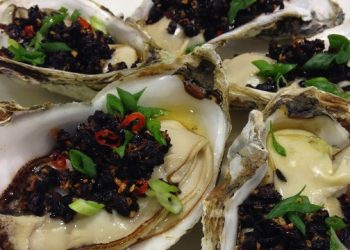 『粵』南瓜海鮮濃湯、陳皮欖豉醬蒸生蠔