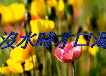 【細說人生】【視頻】第534集 – 沒水時才口渴