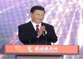 【時事聚焦】習近平為港珠澳大橋開幕欲說還休，他的”南巡”卻是猶抱琵琶半掩面
