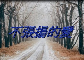 【細說人生】【視頻】第564集－不張揚的愛