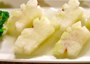 荔枝龍眼伏神煲瘦肉湯     火腿冬瓜夾    百寶福袋