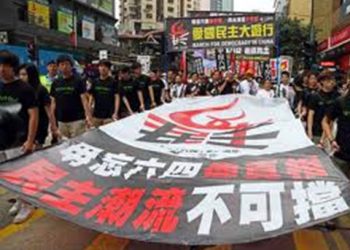 【退黨動態】大陸民眾公開挑戰中共要求游行紀念六四