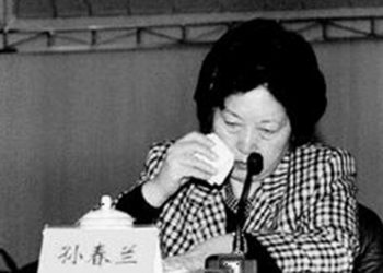 孫春蘭再視察武漢 這次居民樓傳出了肉麻口號