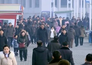 金正恩最高人民會議召開前“無口罩”視察砲擊 朝鮮疫情成謎