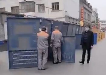 網友直擊：哈爾濱各小區重新封閉 當局仍在闢謠（視頻）
