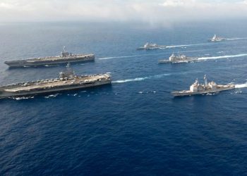 傳中國擬8月演習登陸東沙島 美第七艦隊南海增派艦隊