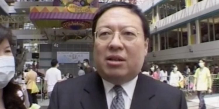 香港前民政事務局局長何志平(視頻截圖)