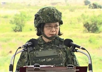 臺年度「漢光演習」 蔡英文：不靠卑躬屈膝 護臺仰賴國軍