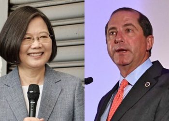 美部長出訪臺灣中共跳腳 蓬佩奧：負有深遠重要使命