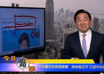 【石濤時間】中央黨校前教授蔡霞：換掉習近平已成中共共識