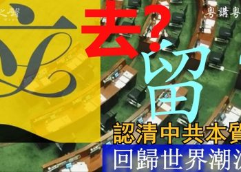【粵講粵有理】立會去留？認清中共本質  回歸世界潮流