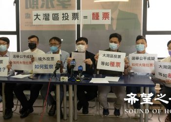 港府要將民主帶入大陸？議員：跨境投票破壞選舉公正