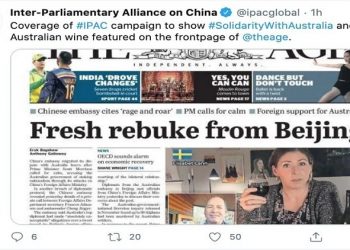 不向中共強權屈服  全球19國議員挺澳洲葡萄酒