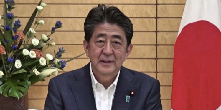 日本前首相安倍晉三。（圖/美聯社)