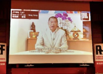 獲頒新聞自由獎 黎智英：你們的聲援是我們的救贖