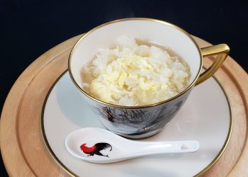 【梁廚美食】鳳凰雪耳馬蹄露/馬蹄陳皮山藥蒸牛肉餅
