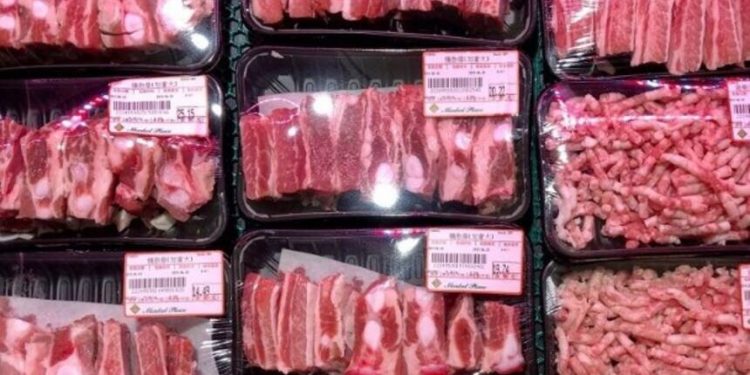中國豬肉價格出現反彈。(圖片來源:美聯社)