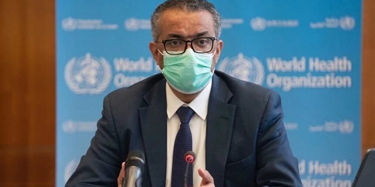 美國共和黨參議員8日提法案,要求暫停金援世衛並接納台灣為會員國。圖為現任世衛秘書長譚德塞。(圖片來源:世衛推特)