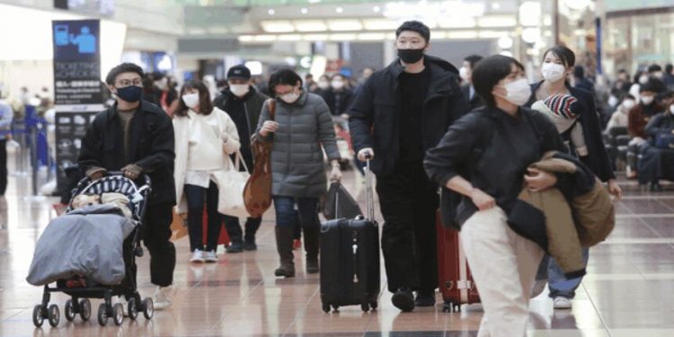 圖爲日本羽田機場(圖片來源:AP)