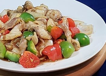 【梁廚美食】豉椒洋蔥炒脆肉鯇魚片/香煎鱈魚配味醂醬油汁/黃糖發糕
