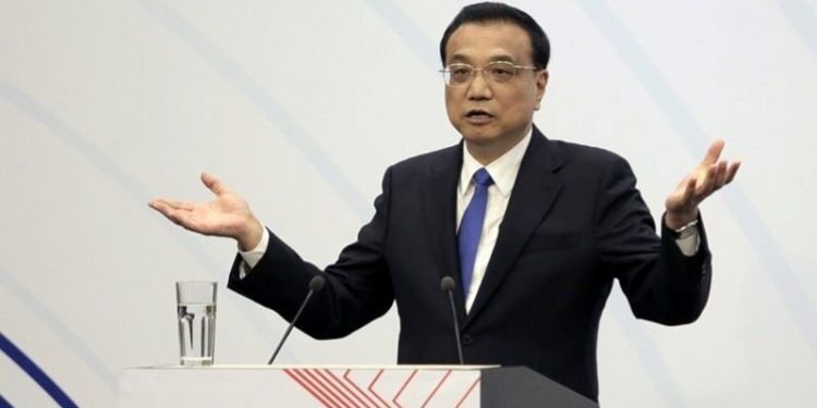 中共國務院總理李克強。資料圖片（圖片來源：美聯社）