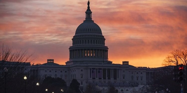 2021年1月11日,美國華盛頓特區國會大廈(圖片來源:AP)
