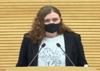 遭中共制裁立陶宛女議員將會臺灣代表：共產老把戲嚇不倒我