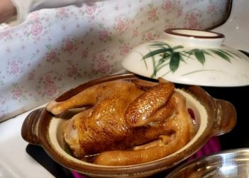 【梁廚美食】子薑瓦罉煀雞/綠豆海帶魚腥草糖水/香茜蕃茄芝士魚豆腐湯