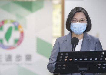 疫情昇溫 蔡英文：團結防疫守台灣 必能再次度危機
