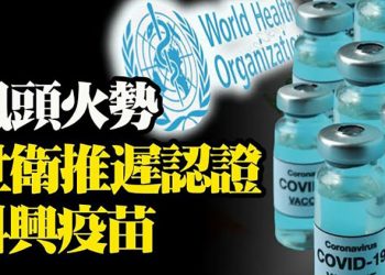 【粵覽新聞】世衛推遲中國科興疫苗的使用授權 證據確鑿 福西麻煩來了…