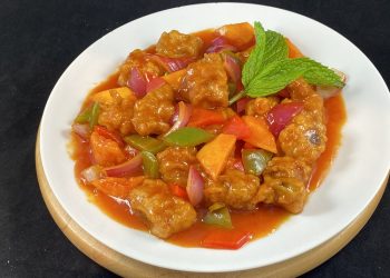 【梁廚美食】木瓜生炒排骨/ 白滷水浸醉鮑魚