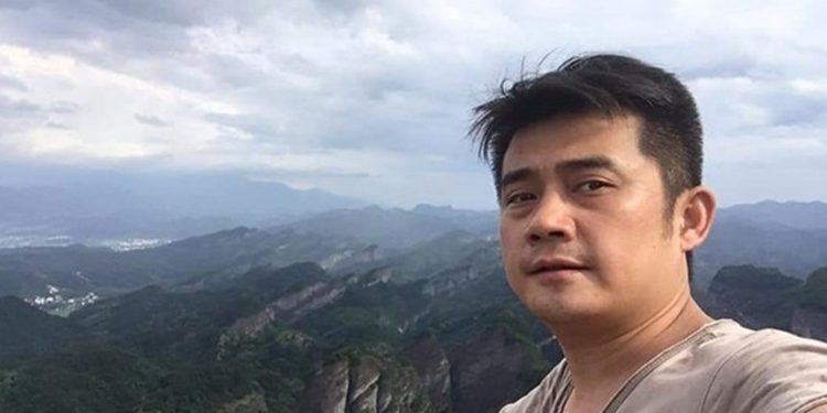 歐彪峰被控“煽動顛覆國家政權罪”,移送看守所。(圖片來源:自由亞洲電台)