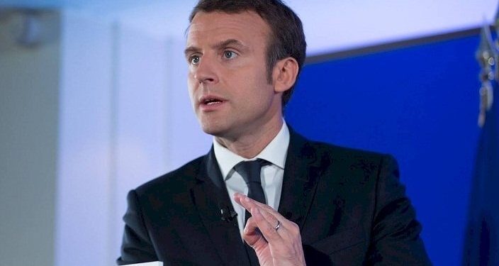 法國總統馬克龍(Emmanuel Macron)。(圖片來源:馬克龍臉書)