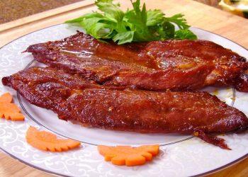 【梁廚美食】蜜味叉燒/南瓜海參小米粥