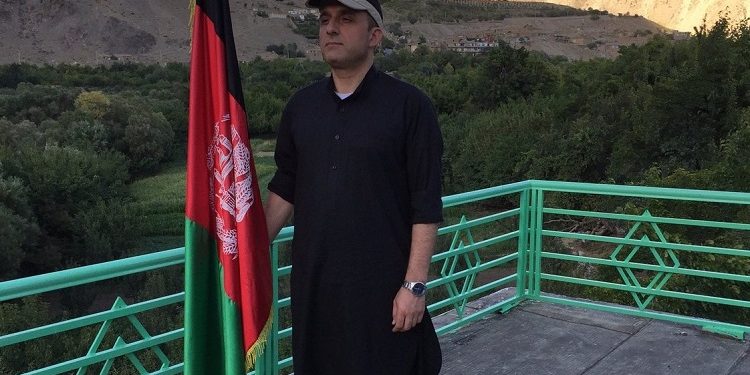 阿富汗副總統沙雷(Amrullah Saleh)。(圖片來源:沙雷推特)