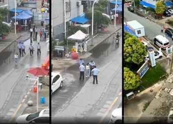 被關瘋？網曝揚州“黨課主講人”闖關被抓（視頻）