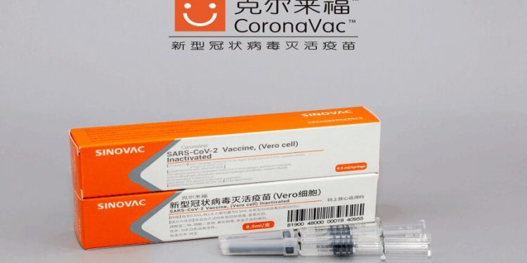 中國科興中共病毒疫苗（圖片來源：科興官網）