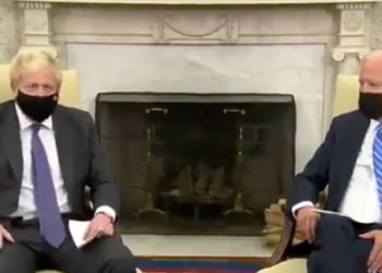 英美元首白宮會晤 英相：兩國將捍衛共同的價值觀