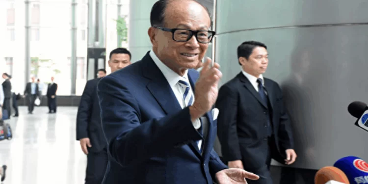 香港首富李嘉誠(圖:孫明國/大紀元)