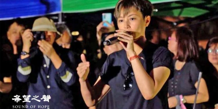 何韻詩近年一直支持香港人權民主運動遭到中共的批評。(攝影:鄭銘)