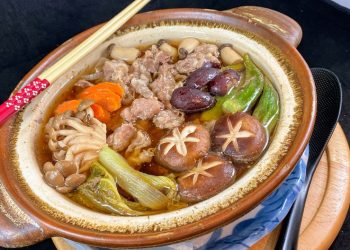 【梁廚美食】北芪人參湯磨菇蔬菜牛肉砂鍋/日本和風式叉燒飯