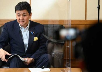 岸信夫：「中方代理人」是併吞台灣馬前卒
