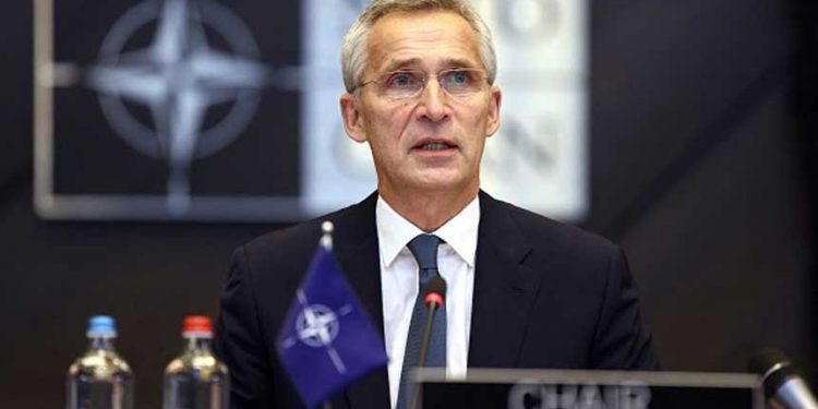 北大西洋公約組織(NATO)秘書長斯托爾滕貝格(Jens Stoltenberg)(圖片:KENZO TRIBOUILLARD/AFP via Getty Images)