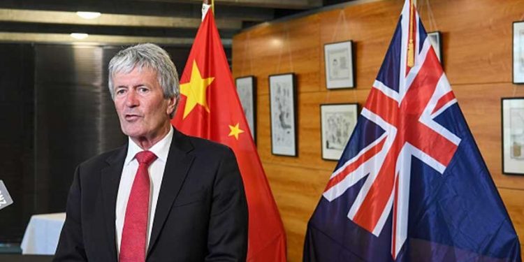 紐西蘭的貿易與出口成長部長歐康納(Damien O'Connor)（圖片：Xinhua/Guo Lei via Getty Images）