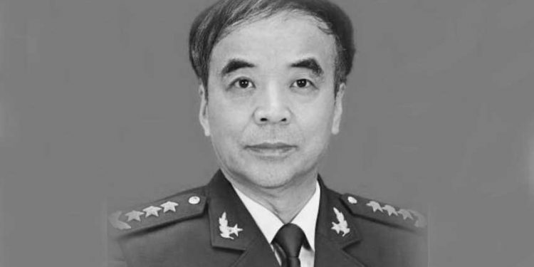 前中共國家主席李先念的女婿劉亞洲(圖片:希望之聲合成)